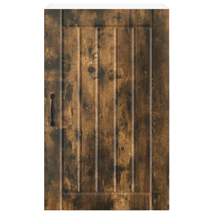 Meuble mural LUCCA Chêne fumé 50 x 31 x 80 cm Bois d'ingénierie - 6