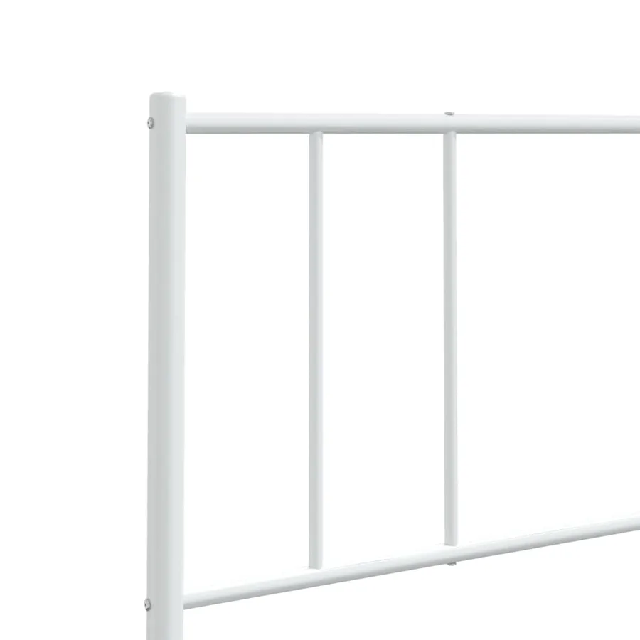 Tête de lit de remplacement métal blanc 200 cm - 7
