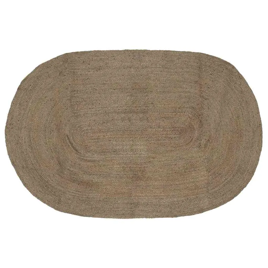 Tapis de surface Gris 205 x 305 cm Jute