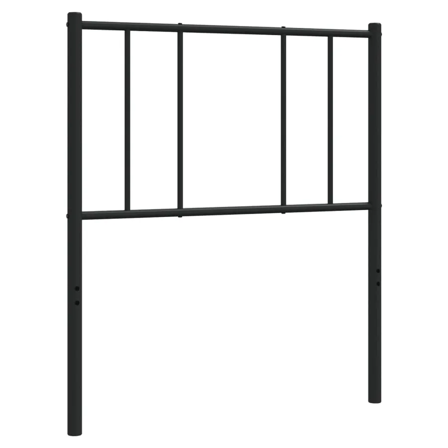 Tête de lit de remplacement métal noir 107 cm - 2