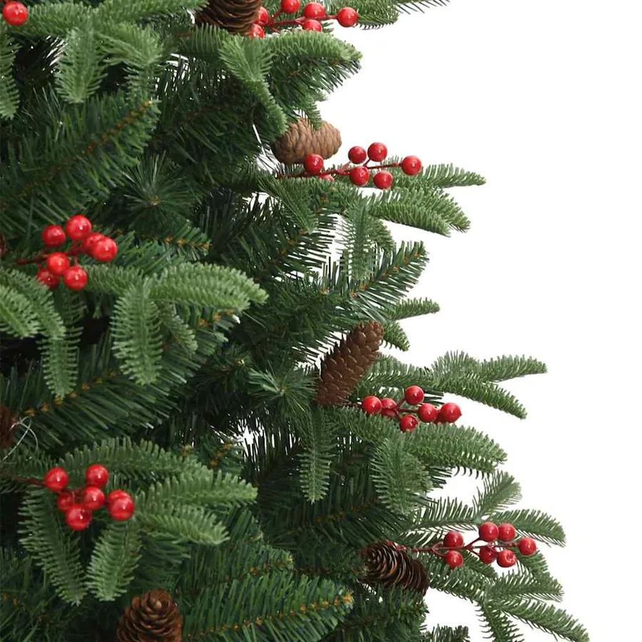 Sapin de Noël artificiel Vert 210 cm PVC, métal et plastique - 11