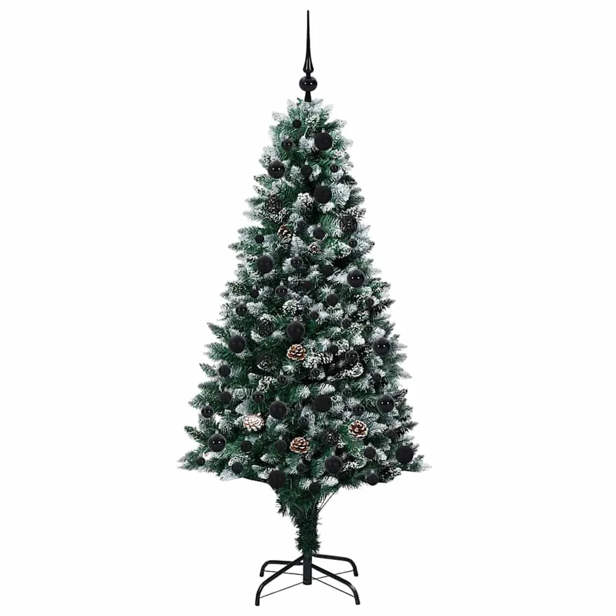 Sapin de Noël artificiel Vert 180 cm PVC, Acier et Plastique - 4