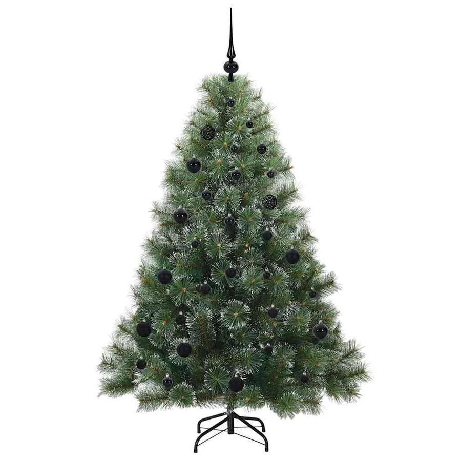 Sapin de Noël artificiel avec 150 LED Vert 150 cm PE et PVC - 4