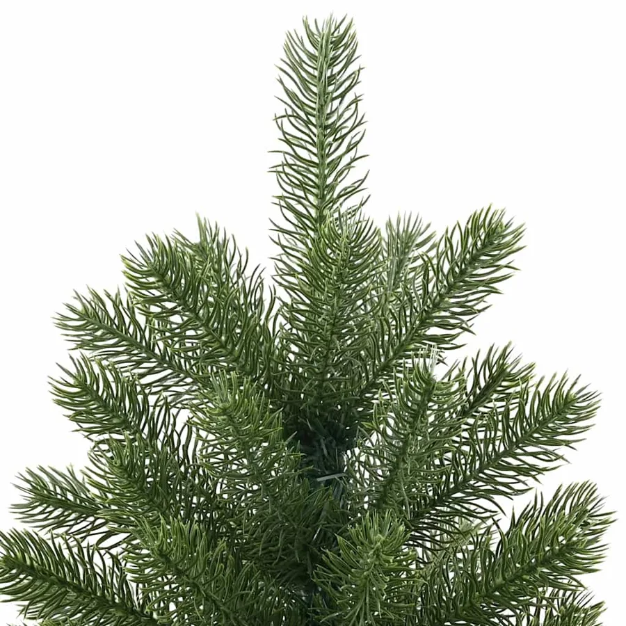 Sapin de Noël artificiel avec 300 LED Vert 210 cm PE et PVC - 11