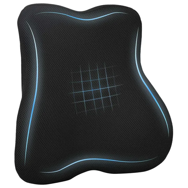 Coussin dorsal Noir Mousse à mémoire de forme 40 x 40 x 11 cm