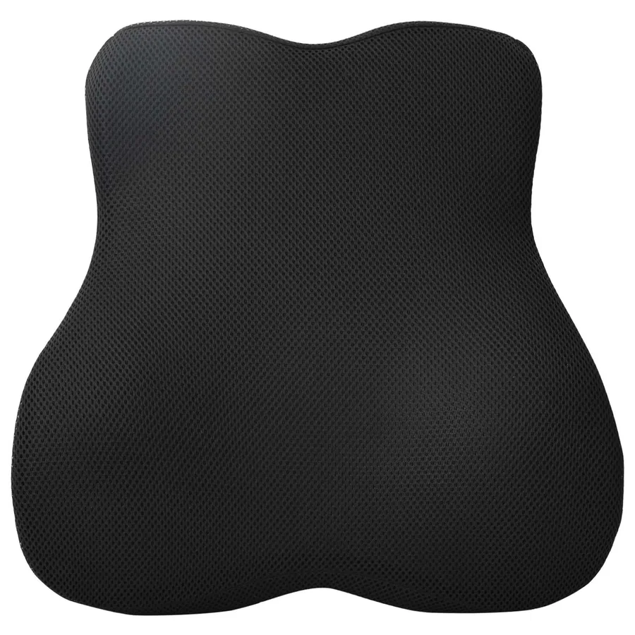 Coussin dorsal Noir Mousse à mémoire de forme 40 x 40 x 11 cm - 4