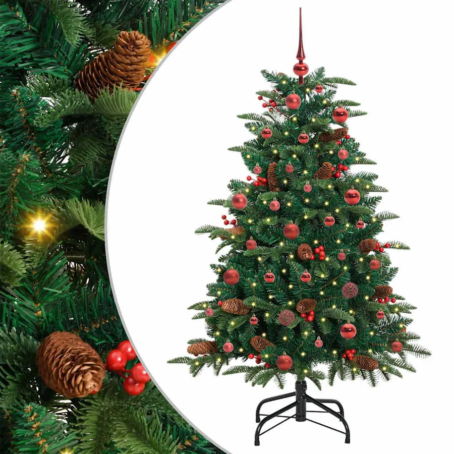 Sapin de Noël artificiel Vert 150 cm PVC, métal et plastique - 2