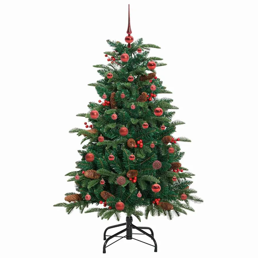 Sapin de Noël artificiel Vert 150 cm PVC, métal et plastique - 4