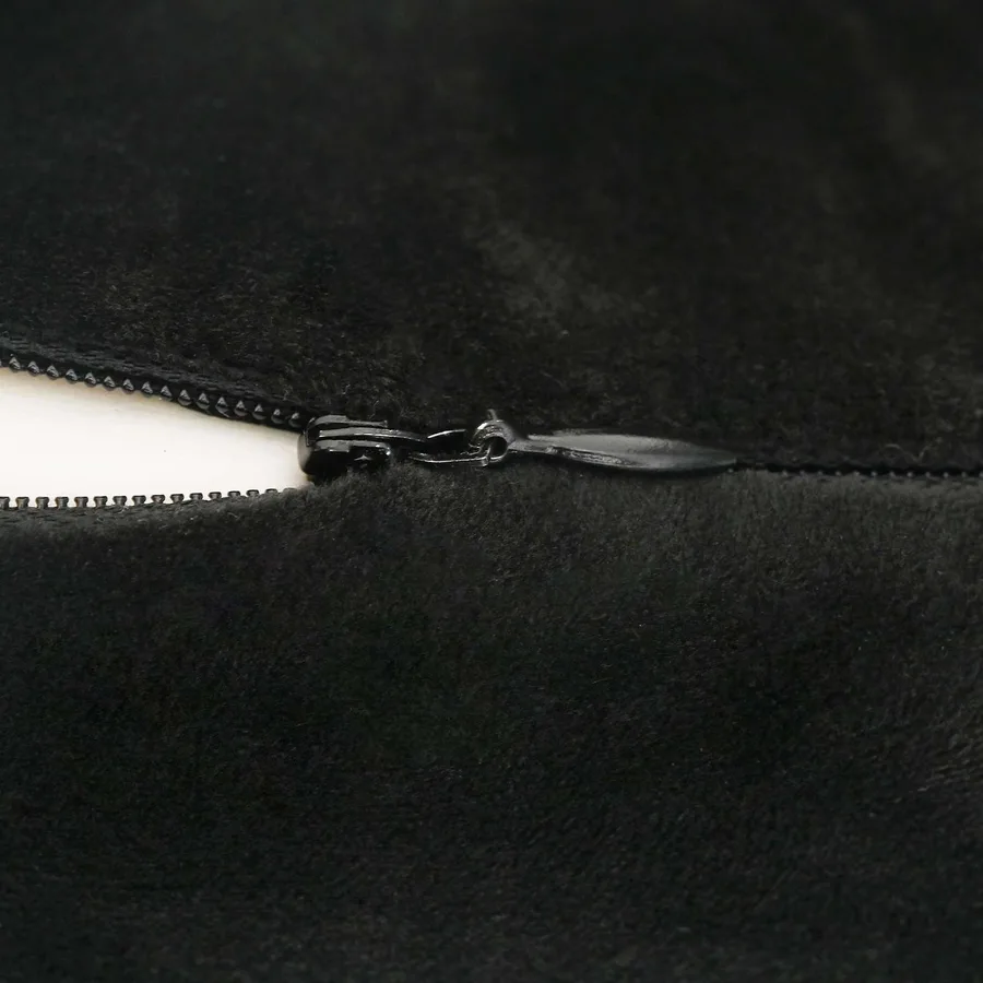 Oreiller de Voyage pour le Cou Réglable Noir 27 x 26 x 14 cm - 8