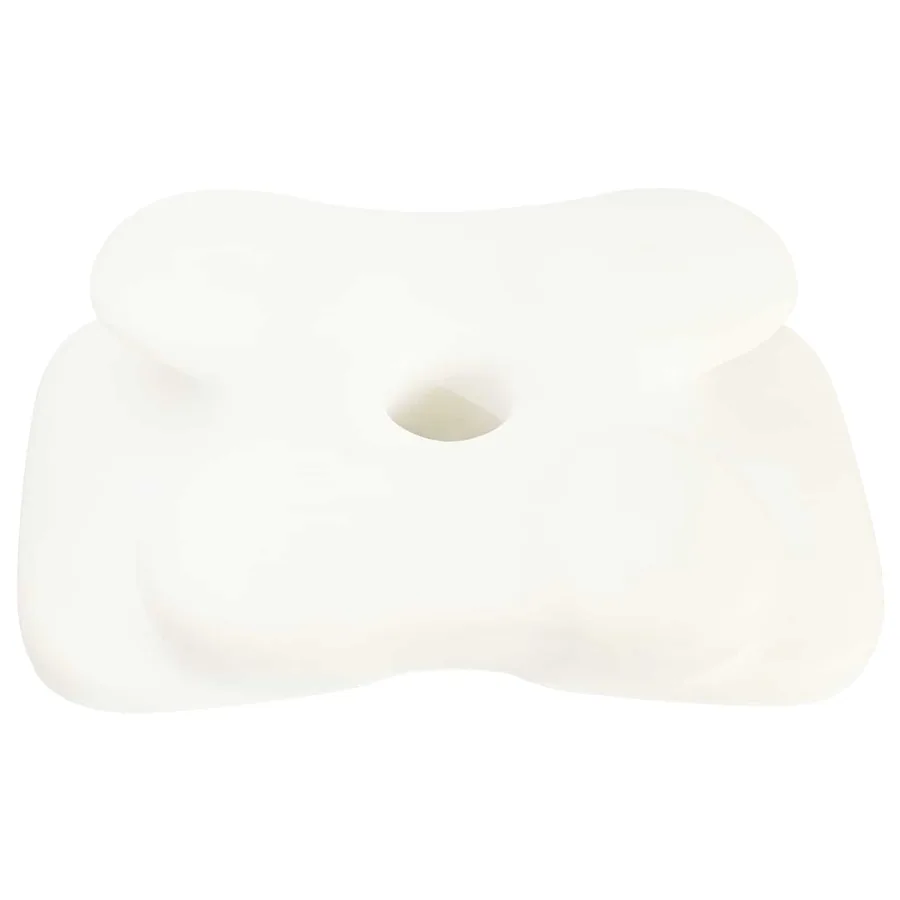 Coussin cervical Blanc Mousse à mémoire de forme - 5