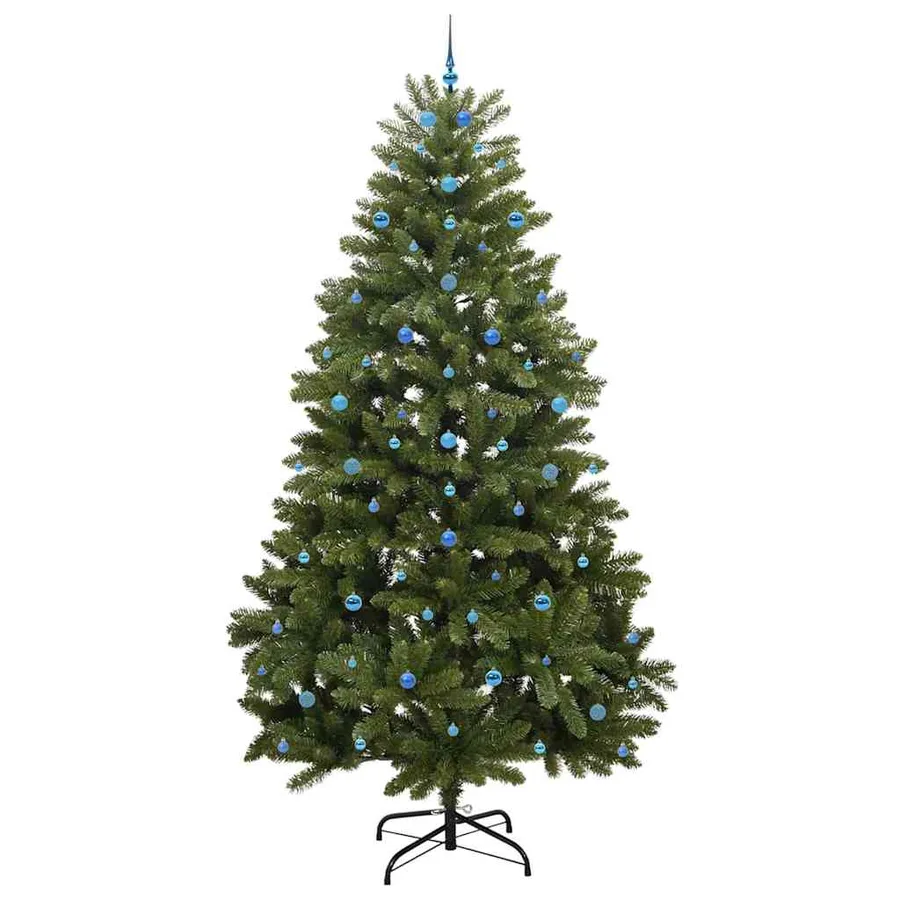 Sapin de Noël artificiel avec 300 LED Vert 300 cm PVC et métal - 4
