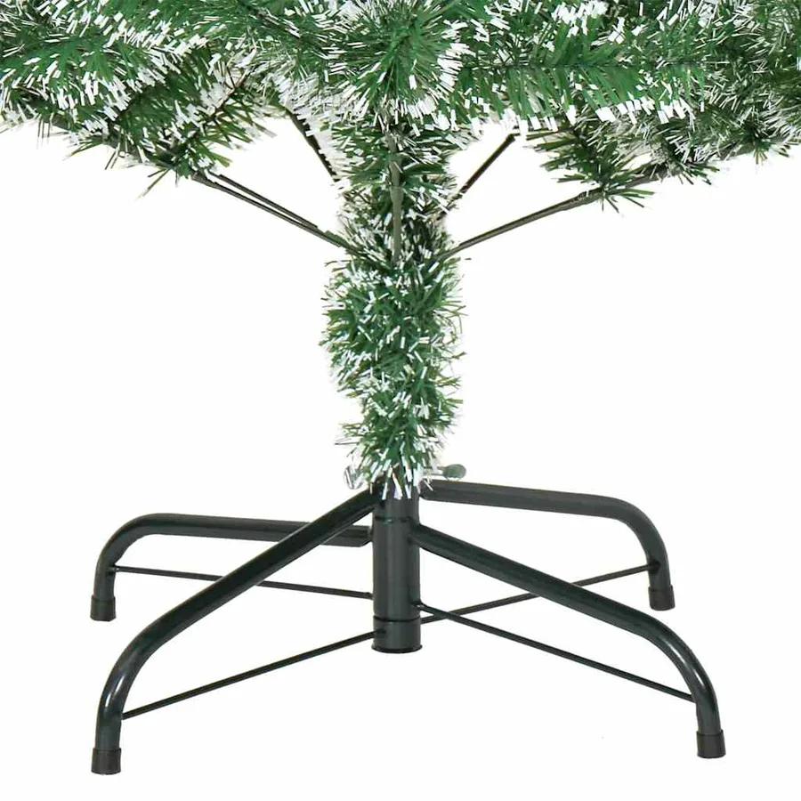 Arbre de Noël artificiel floconné de neige avec lumière LED - 12