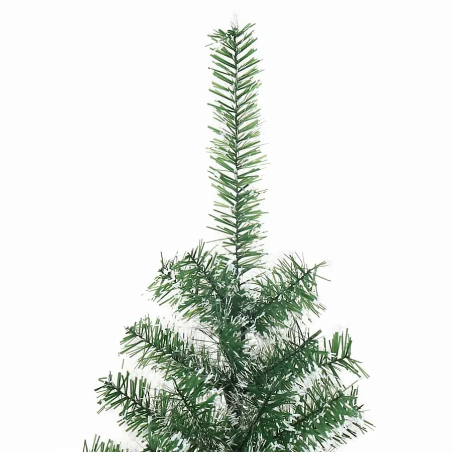 Arbre de Noël artificiel floconné de neige avec lumière LED - 8