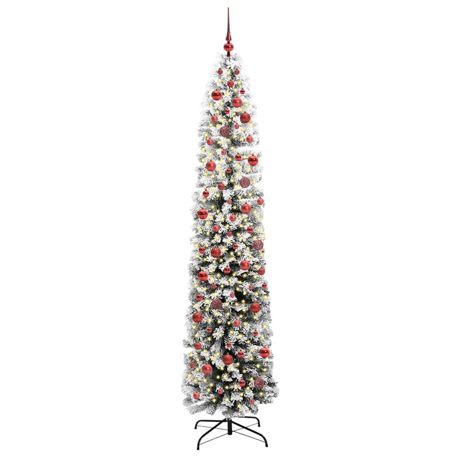 Sapin de Noël artificiel Vert 240 cm PVC et acier et plastique - 3