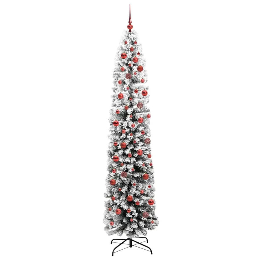 Sapin de Noël artificiel Vert 240 cm PVC et acier et plastique - 4
