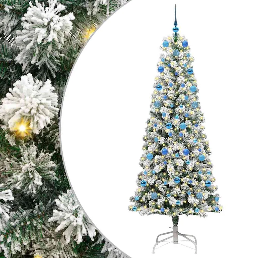 Sapin de Noël Artificiel à Branches Articulées 210 cm - 2