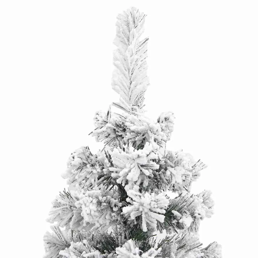 Sapin de Noël artificiel Vert 210 cm PVC et acier et plastique - 11