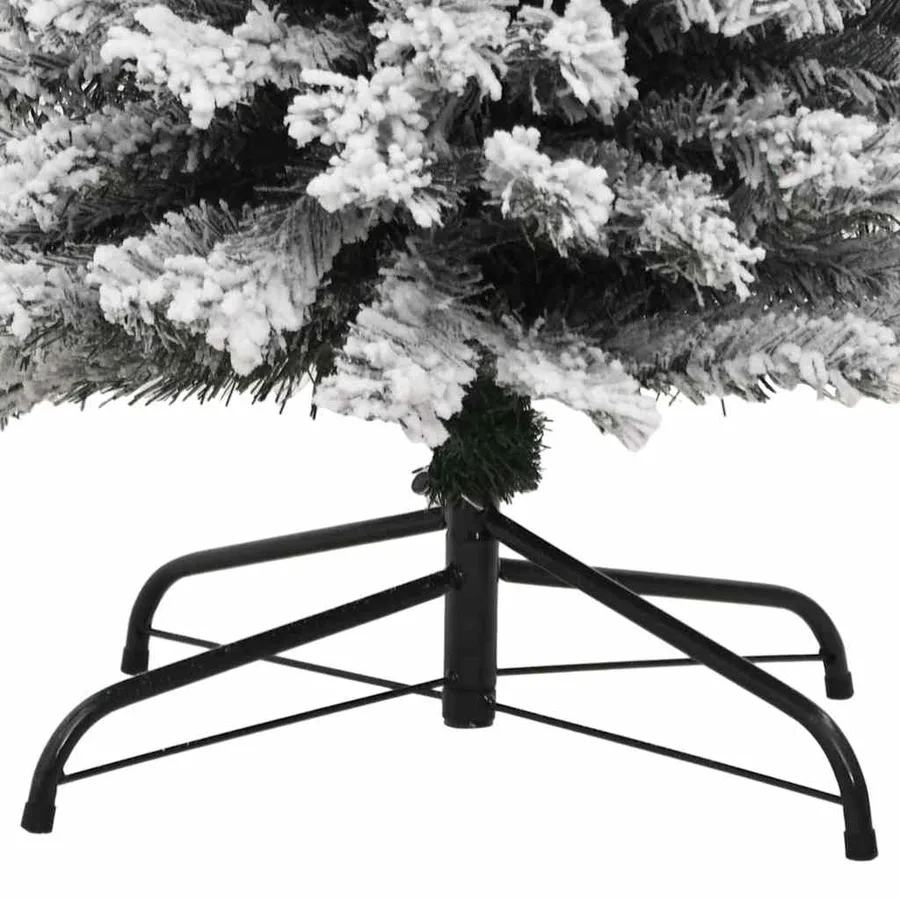 Sapin de Noël artificiel Vert 210 cm PVC et acier et plastique - 12