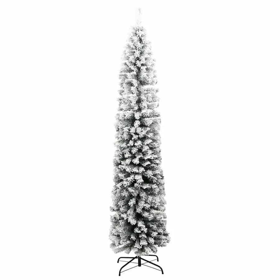 Sapin de Noël artificiel Vert 210 cm PVC et acier et plastique - 5