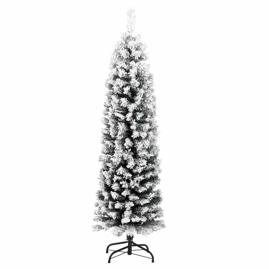 Sapin de Noël artificiel Vert 150 cm PVC et acier et plastique - 5
