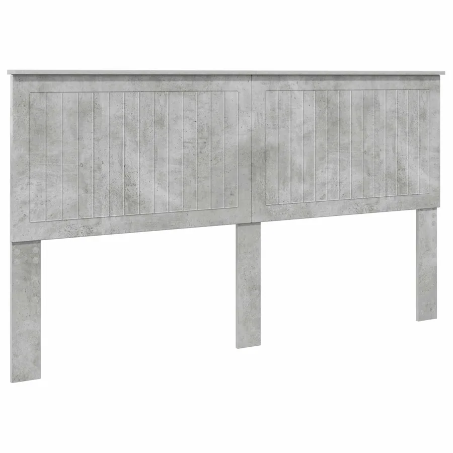 Tête de lit Gris béton 180 cm Bois d'ingénierie - 2