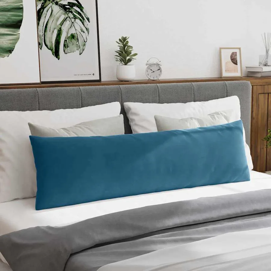 Coussins de canapé 2 pcs Bleu 145 x 40 cm - 4