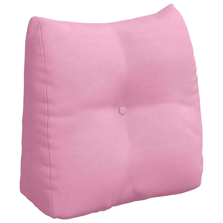 Coussin de Dos Rose 45 x 24 x 50 cm tissu - 2