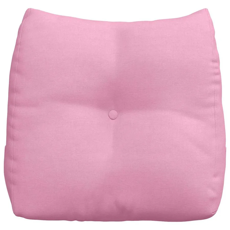 Coussin de Dos Rose 45 x 24 x 50 cm tissu - 6