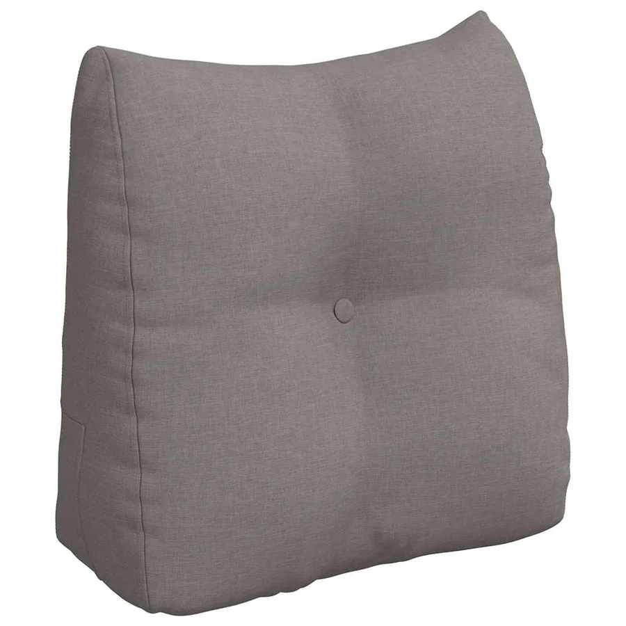 Coussin de Dos Taupe 45 x 24 x 50 cm tissu - 2