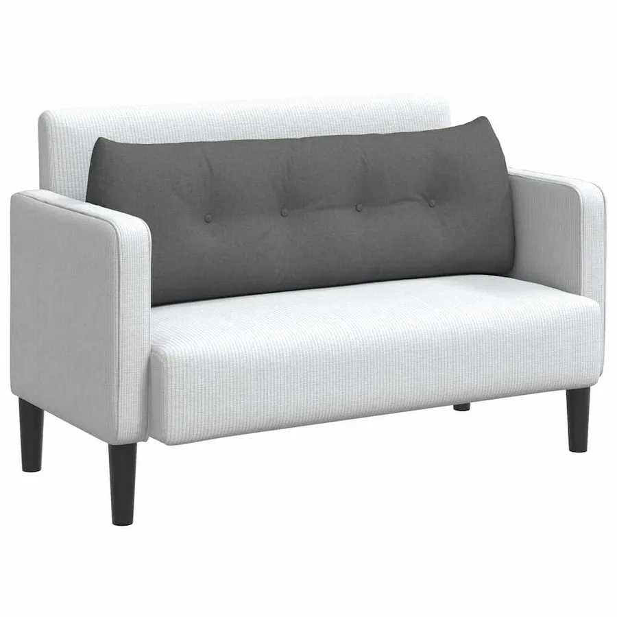 Coussin de Dos Gris foncé 140 x 24 x 50 cm tissu - 3