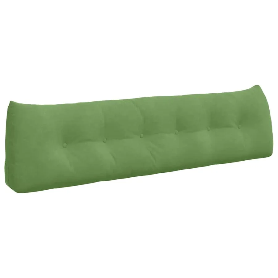 Coussin de Dos Vert clair 180 x 24 x 50 cm Velours - 2
