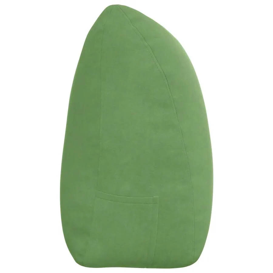 Coussin de Dos Vert clair 180 x 24 x 50 cm Velours - 7