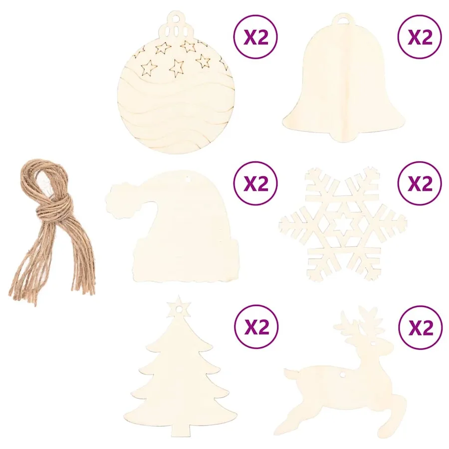 Sapin de Noël avec 80 LED Naturel 150 cm frêne massif - 9