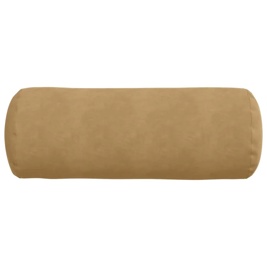 Coussins d'accent 2 pcs Marron Ø 25 x 70 cm - 6