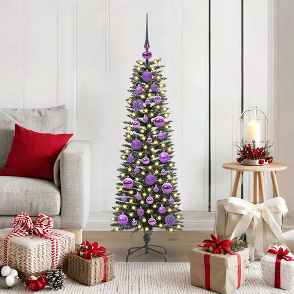 Sapin de Noël artificiel Vert 120 cm PVC, plastique et acier