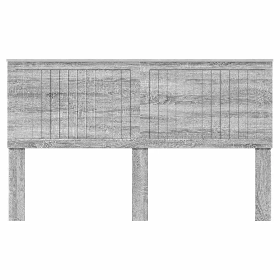 Tête de lit Gris Sonoma 160 cm Bois d'ingénierie - 4