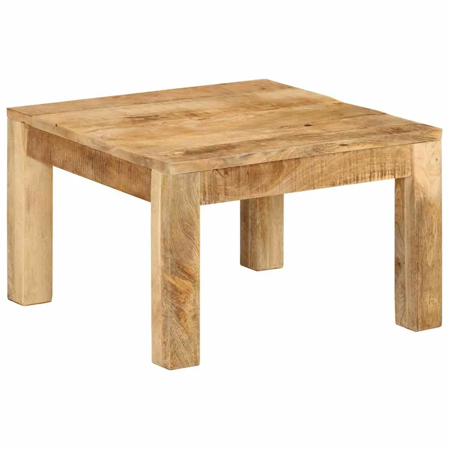 Table basse 55x55x35 cm Bois de manguier massif - 10