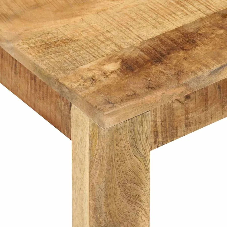 Table basse 55x55x35 cm Bois de manguier massif - 5