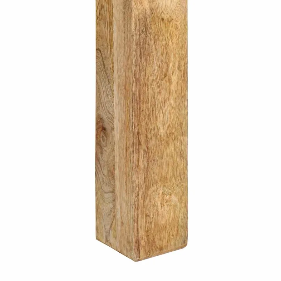 Table basse 55x55x35 cm Bois de manguier massif - 7