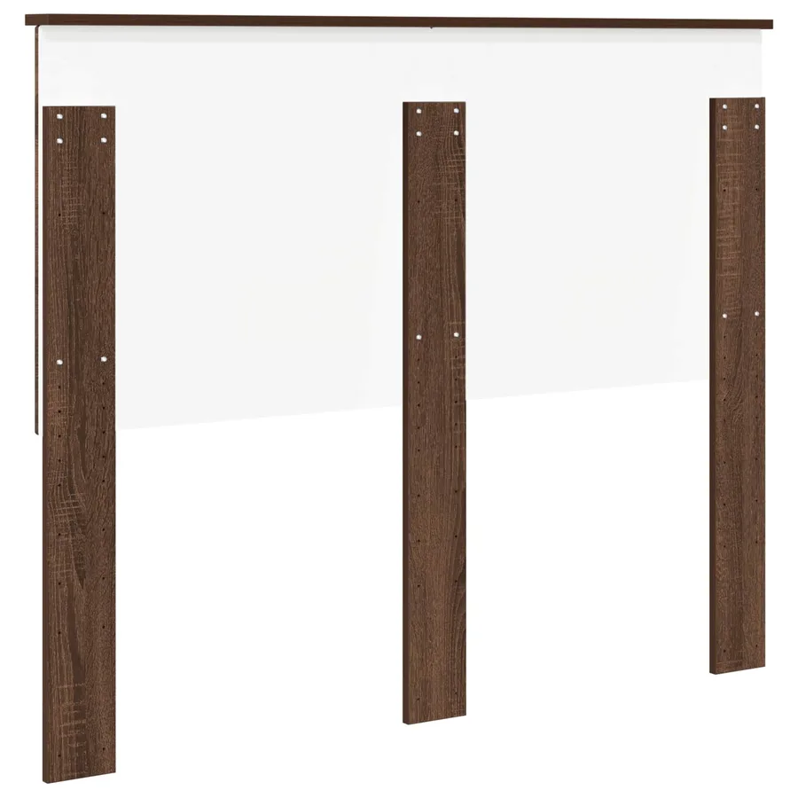 Tête de lit Chêne brun 120 cm Bois d'ingénierie - 6