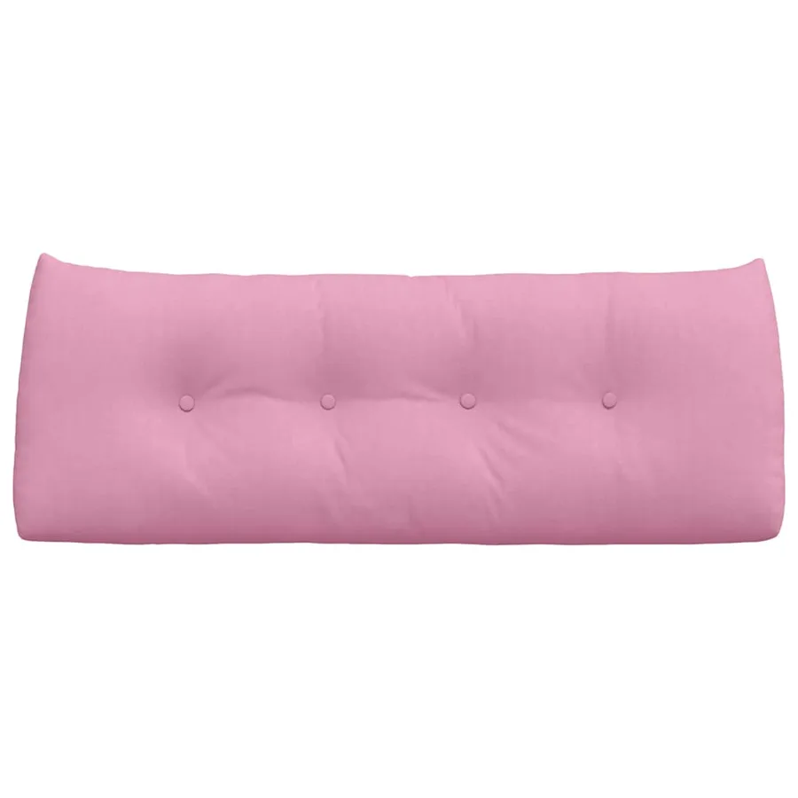 Coussin de Dos Rose 120 x 24 x 50 cm tissu - 6
