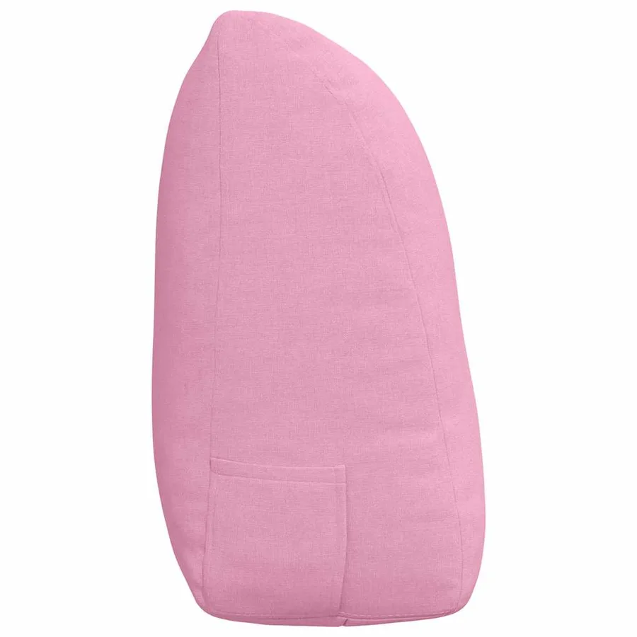 Coussin de Dos Rose 120 x 24 x 50 cm tissu - 7
