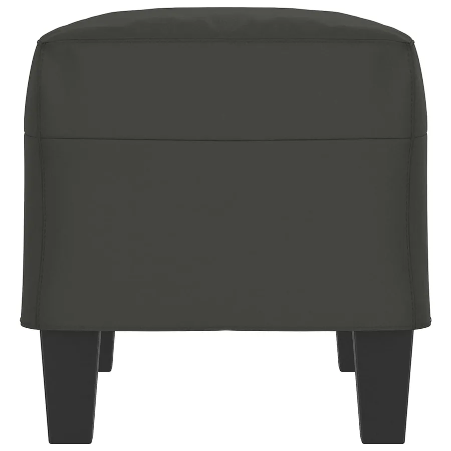 Banc Gris foncé 70x35x41 cm Tissu microfibre - 4