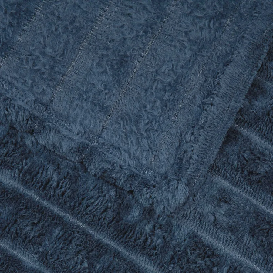 Couvertures à jeter 6 pcs Bleu marine 200 x 150 cm Toison - 6