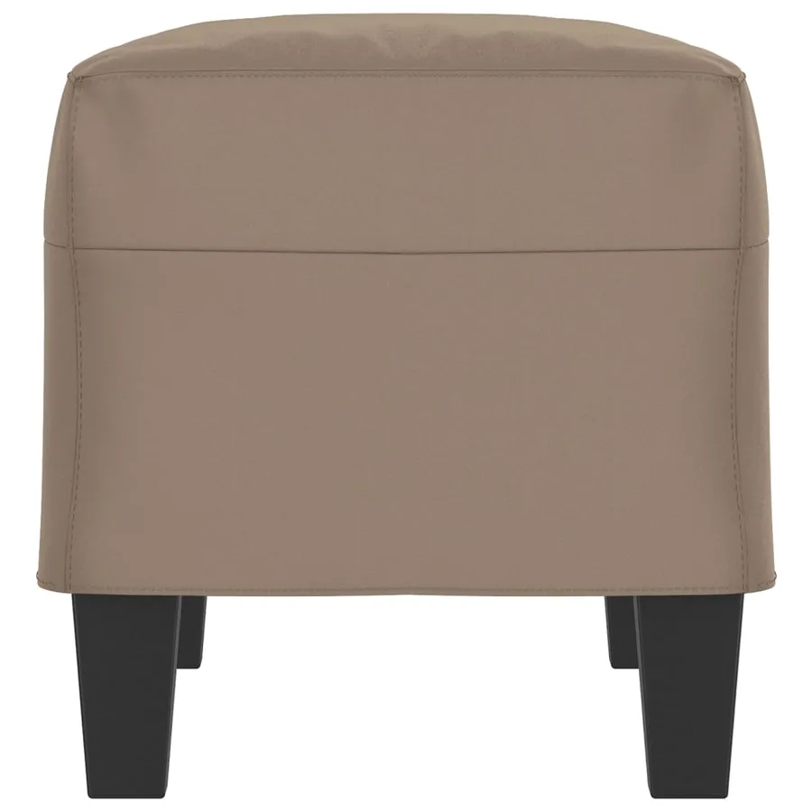 Banc Taupe 70x35x41 cm Tissu microfibre - 4