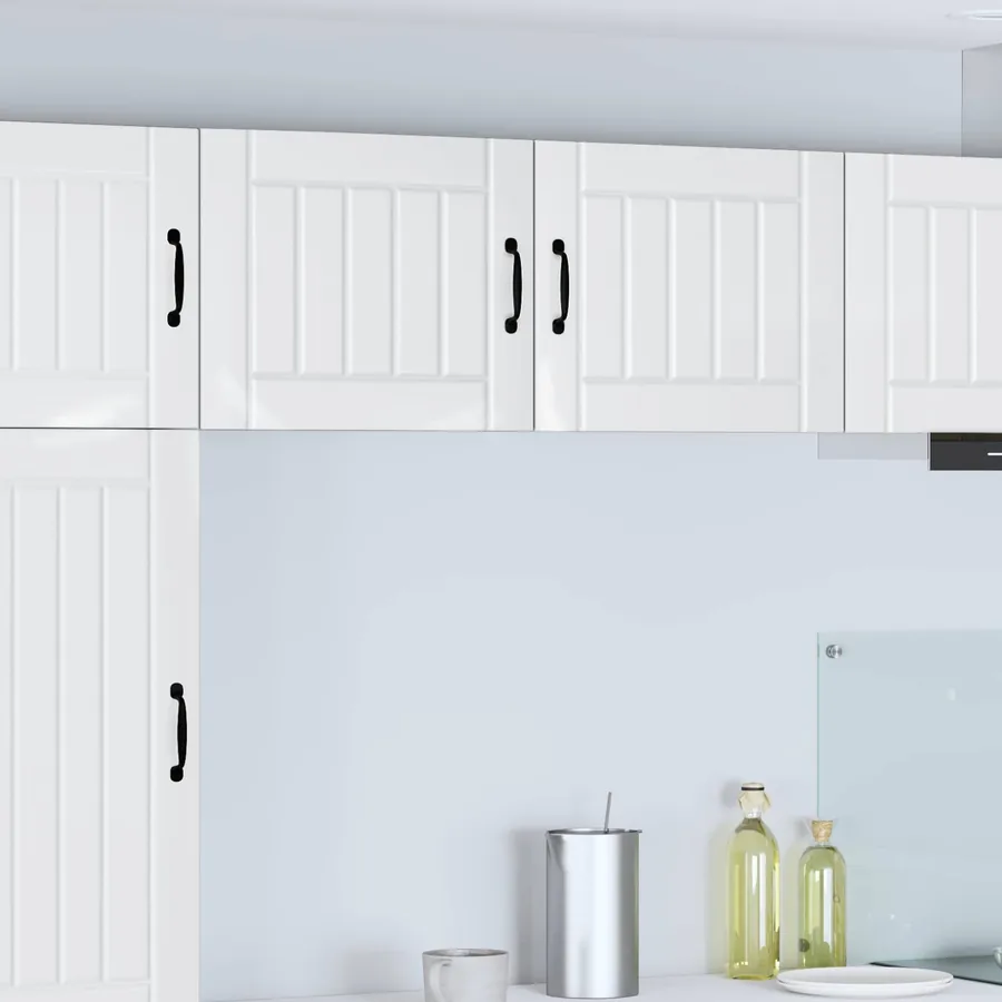 Meuble mural LUCCA 2 pcs Blanc brillant 50 x 31 x 40 cm