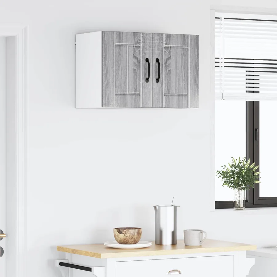 Meuble mural LUCCA 2 pcs Sonoma gris 30 x 31 x 40 cm - 4