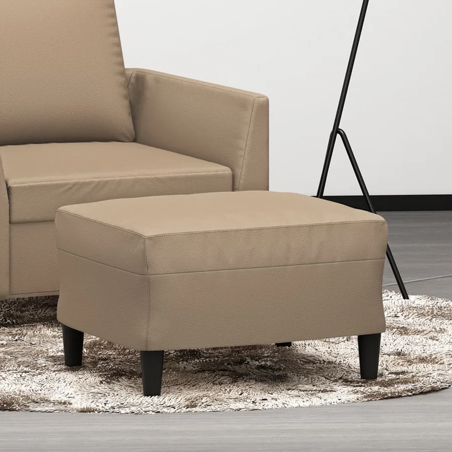Repose-pied Cappuccino 60x50x41 cm Similicuir