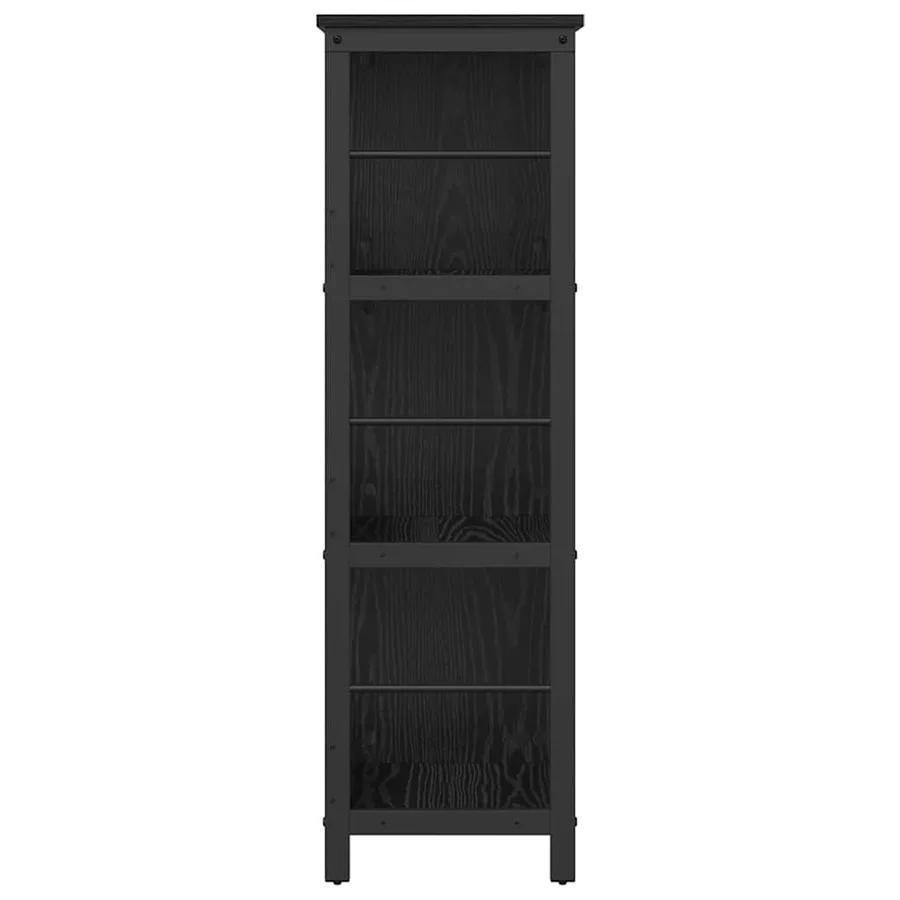 Étagère Chêne noir 102 x 32 x 104,5 cm Bois d'ingénierie - 6