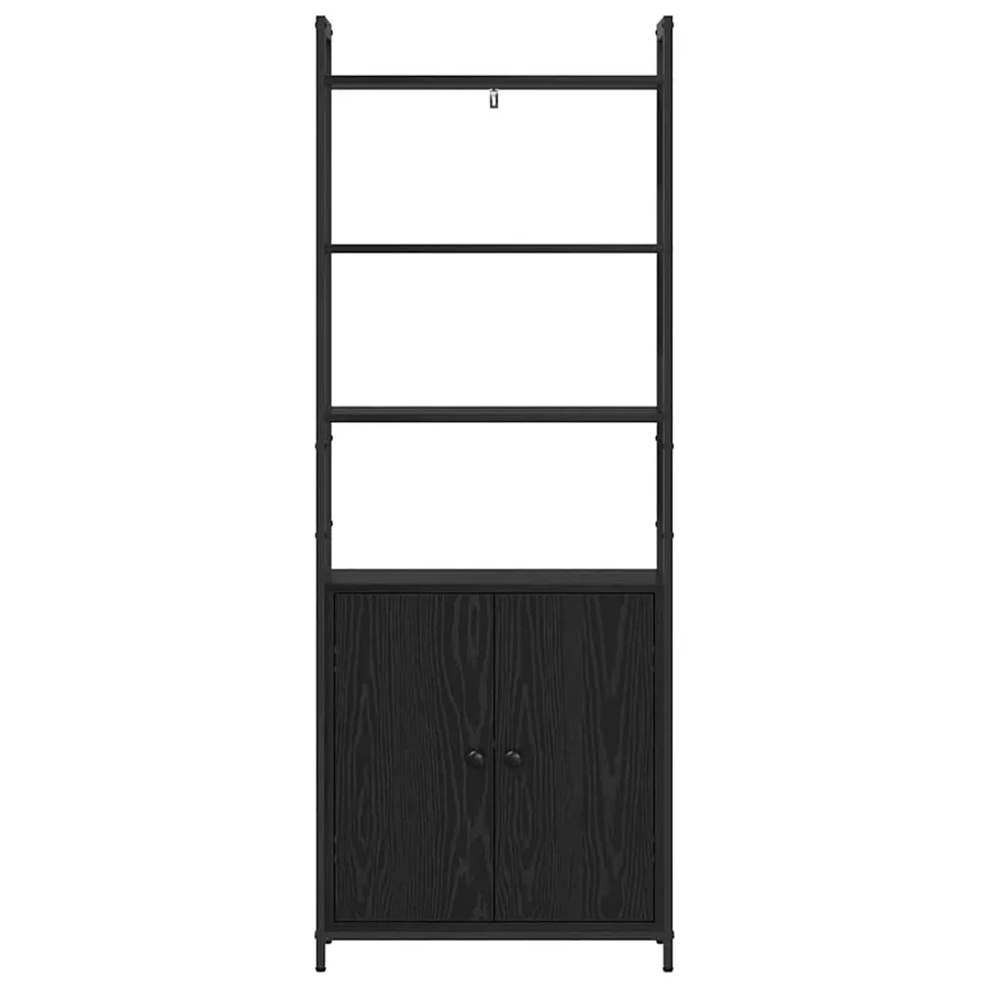 Bibliothèque Chêne noir 60 x 24 x 161 cm Bois d'ingénierie - 6